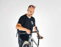 Drop the bike onto the tyres from a height of a few centimetres to locate a noise in or on the frame.