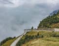 Les parcours du Brevet des Alpes mènent sur des routes impressionnantes à travers les Alpes centrales suisses - comme ici au col du Gothard