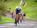 Surprise: German U23 racer Niklas Behrens from Bremen sprints to the World Championship title.
