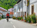 Bright and colourful: one village is prettier than the next: in Pisão near Cerdeira.