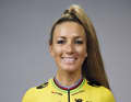 Pauline Ferrand-Prévot in the Visma - Lease a Bike team jersey