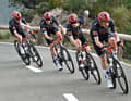 En tête : les professionnels de Team Tudor doivent prendre des responsabilités dans les courses - comme ici en début de saison lors du Mallorca Challenge.