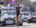 Elisa Longo Borghini lors de sa victoire au Tour des Flandres en 2015