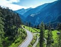 Grandes montagnes : les longues distances du Tortour croisent et traversent les Alpes suisses.