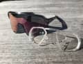 Der 100 % RX-Insert Optik Clip nimmt Einstärkengläser von +4 bis -6,75 Dioptrien auf