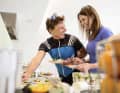 A hearty breakfast is the basis for challenging road bike tours