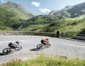 Lorsque le swing des virages n'en finit plus, on est dans la région d'Andermatt pour le vélo de course