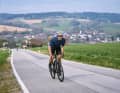 Attack: Above Asenham it's not long, but it's a crisp ascent