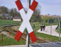 Cyclists only: The rural region, such as here near Bad Höhenstadt, can be considered to have little traffic