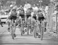 Express train at full steam: Team Renault with Bernard Hinault (far right) during the team time trial at the 1982 Tour de France