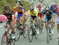Gesink makes his first mark as a professional in the Rabobank jersey with a stage win at the Tour of Belgium. Later, he battled with David Lopez, Jens Voigt, Levi Leipheimer and Damiano Cunego (from left to right) for the overall classification at the Tour of Germany, finishing fourth in the end. One month later, he finishes second in the Tour of Poland.