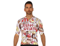Q36.5 Short sleeve jersey Gregarius Team Gelato Signature Coll. colourful