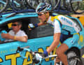 Andreas Klöden erreichte im Trikot von Astana bei der Tour de France 2009 Platz sechs.