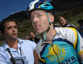 Levi Leipheimer had to leave the 2009 Tour de France after the 12th stage.