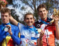 His father Miguel Martinez celebrated his greatest success with the gold medal in mountain biking at the 2000 Olympics in Sydney.