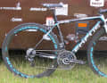 Dumoulin's Focus is one of the smallest bikes in the peloton, with a size 48 frame.