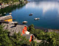Swimming, fishing, boat trips - you could even leave the bike at home for a day ...