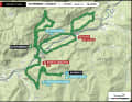 The 1st stage on the map