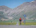 Monti Sibillini, Grande plaine, direction Castellucio