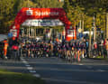 Heiss auf den Start beim Münsterland-Giro