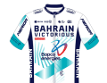 This is the Bahrain-Victorious jersey for 2024