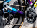 The pro team, which has been equipped with Rose bikes since this season, rides with SRAM shifting components. The UDH derailleur hanger is now standard on modern racing bikes.