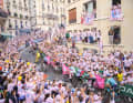 The crowds at Montmartre were passed by the professionals three times