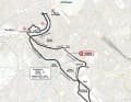 The final circuit of the 21st stage of the Giro d'Italia
