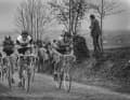 Andre Dierickx, Dietrich Thurau and Walter Godefroot at the Tour of Flanders 1977