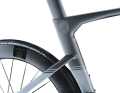 The emblem on the seat tube shows one of Markus Storck's tattoos