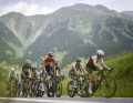 Alpine panorama for the women at the Tour de Suisse