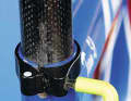 2 . Carbon is an unsuitable material for seat posts because the fibres are not (or cannot be) used under the correct load, neither in the clamping area nor for the load applied by the rider. If the clamp on the frame is tightened to the wrong torque, the seat post will burst open lengthways and eventually break completely during further use. In addition, seat tubes that are pulled too tightly together can tear, starting from the clamping slot. Grease is out of place on carbon seat posts and frames - even if the other partner is made of metal. Friction is reduced and clamping can no longer be achieved with acceptable clamping forces.