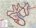 La carte de la 2e étape du Tour de Suisse 2023