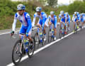 Im gleichen Jahr stand für Benedetti und das Team beim Giro d'Italia die erste Grand Tour überhaupt an. Zur Feier des Tages bekamen die Trikots eine entsprechende Verzierung.