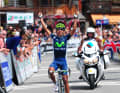 En 2012, Quintana s'engage pour la première fois chez Movistar et frappe immédiatement un grand coup. Il remporte notamment une étape du Tour du Dauphiné.