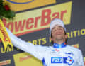 Pinot wins the 8th stage of the Tour as a breakaway rider ahead of Cadel Evans and enjoys his victory, visibly relieved.