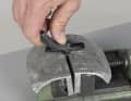 2. then grab the covering and pull it away upwards.