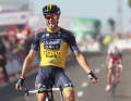 Nicolas Roche gewinnt die 2. Etappe der Vuelta a Espana 2013.