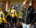 Mathieu Heijboer has been Wout van Aert's new coach since this season.