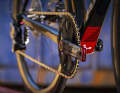 The new Rotor drivetrain manages with one chainring, 13 sprockets on the rear wheel should provide a sufficient range and acceptable gear steps.