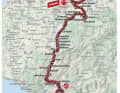 La carte de la 3e étape du Tour de Suisse 2023