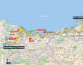 The map for stage 3 of the Tour de France 2023