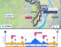 Elevation profile & map U23 women's road race