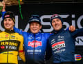 Olav Kooij and Yves Lampaert completed the podium.