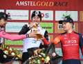 Last year's men's podium had to make do with significantly less.