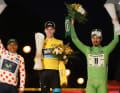 Quintana finishes second behind Chris Froome in the 2013 Tour de France and wins the mountains jersey