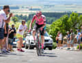 Georg Steinhauser lors du championnat allemand sur route 2023 à Donaueschingen.
