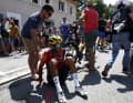 La carrière d'Egan Bernal est marquée par les chutes. Le Colombien s'est déjà fracturé plusieurs fois au cours de sa carrière.