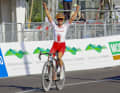 Kasia Niewiadoma wurde 2023 Gravel-Weltmeisterin.
