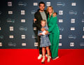 Une semaine plus tard, il s'est présenté à la cérémonie de remise des prix "Kristallen Fiets" en compagnie de son épouse Ellen Gijsel et de son premier-né Fleur. Van Avermaet avait lui-même remporté quatre fois de suite le trophée qui y est décerné.